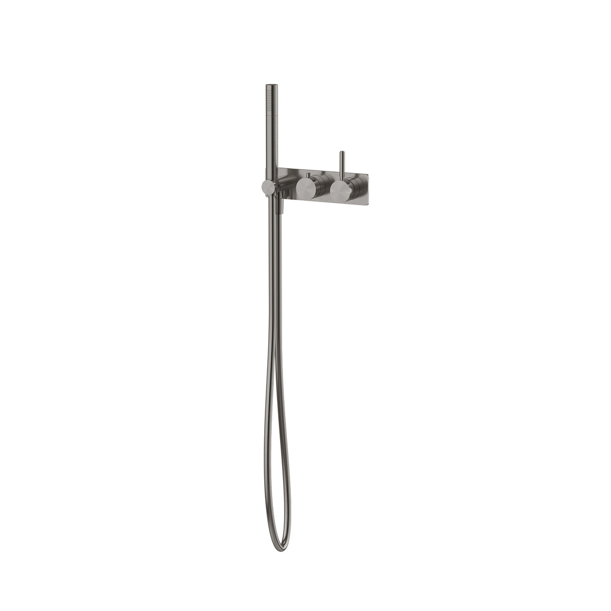 Phoenix Vivid MKII Wall Shower System, Brushed Carbon