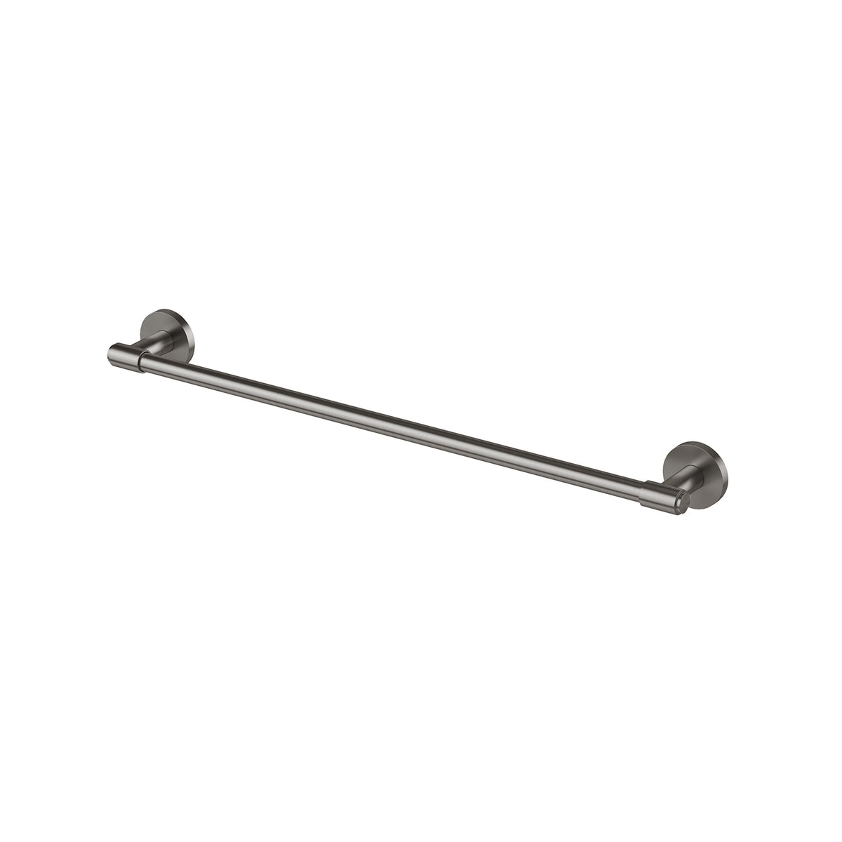 Phoenix Vivid MKII Single Towel Rail 600mm, Brushed Carbon