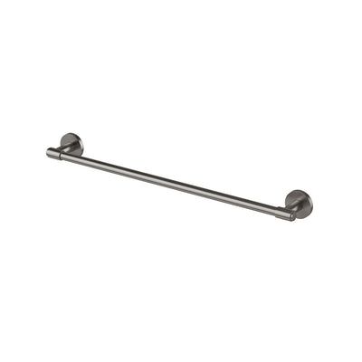 Phoenix Vivid MKII Single Towel Rail 600mm, Brushed Carbon
