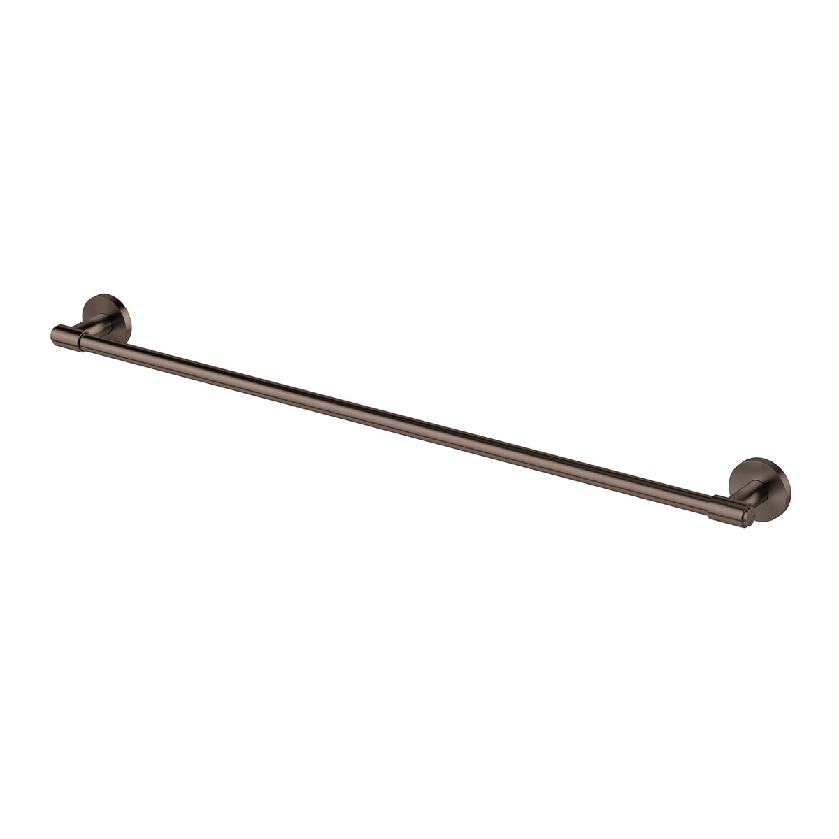 Phoenix Vivid MKII Single Towel Rail 800mm, Brushed Bronze