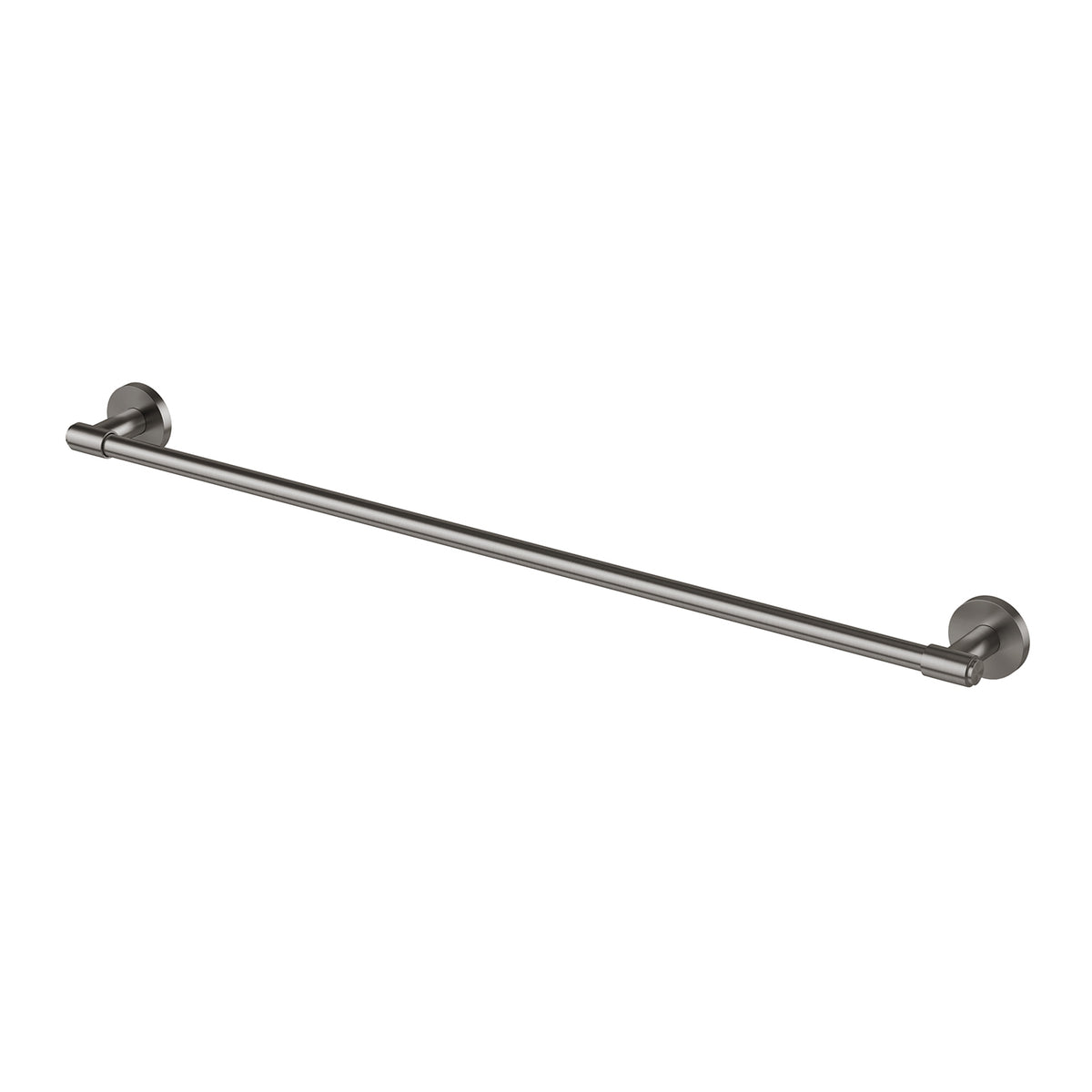 Phoenix Vivid MKII Single Towel Rail 800mm, Brushed Carbon