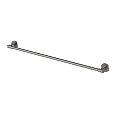 Phoenix Vivid MKII Single Towel Rail 800mm, Brushed Carbon
