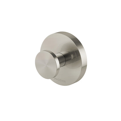 Phoenix Vivid MKII Robe Hook, Brushed Nickel