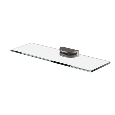 Phoenix Vivid MKII Glass Shelf 300mm, Brushed Carbon