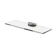 Phoenix Vivid MKII Glass Shelf 300mm, Brushed Nickel