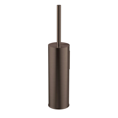 Phoenix Vivid MKII Toilet Brush & Holder, Brushed Bronze
