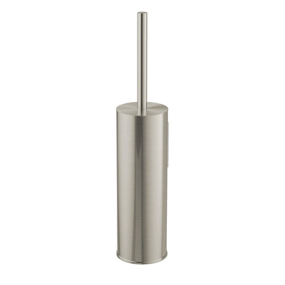 Phoenix Vivid MKII Toilet Brush & Holder, Brushed Nickel