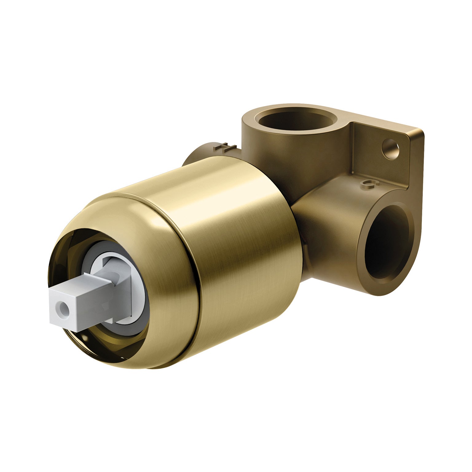 Phoenix Builders Shower / Wall Mixer Body Only, Brushed Gold