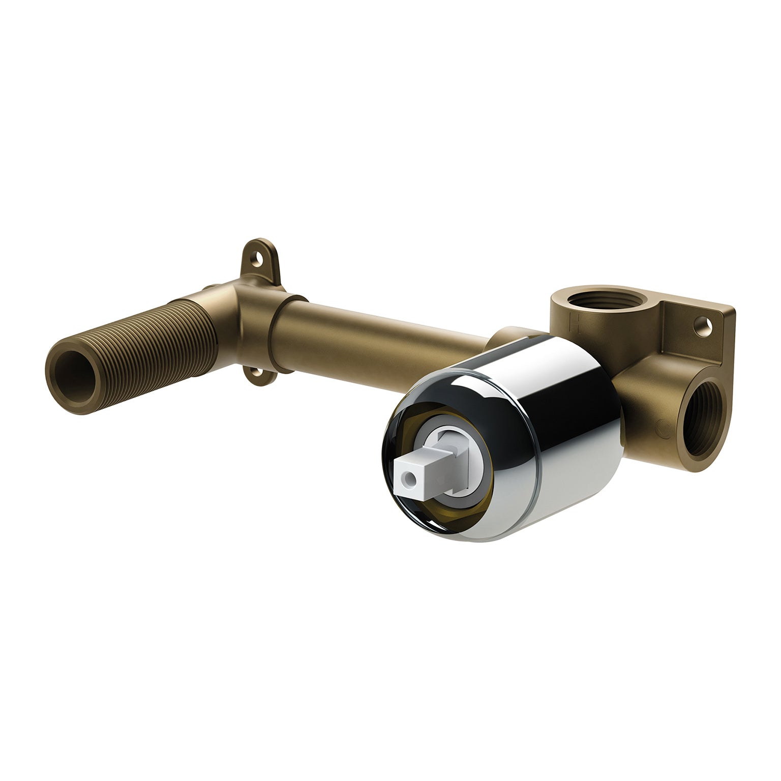 Phoenix Builders Wall Mixer Set Breech Only, Chrome