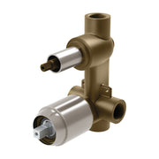 Phoenix Builders Shower / Bath Diverter Mixer Body Only, Brushed Nickel