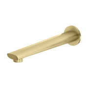 Phoenix Arlo Wall Bath Outlet 200mm, Brushed Gold