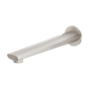 Phoenix Arlo Wall Bath Outlet 200mm, Brushed Nickel