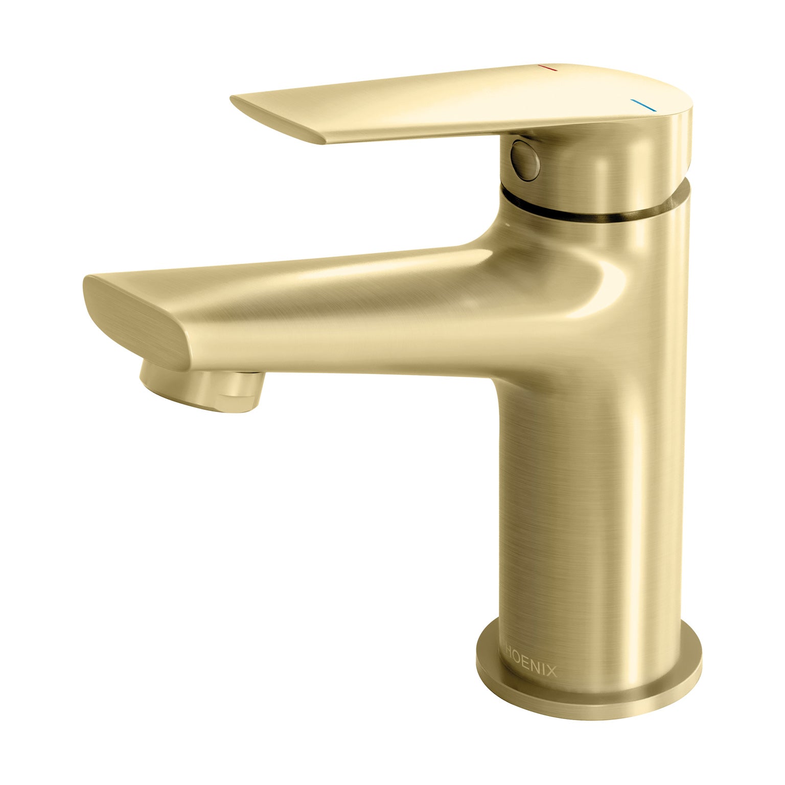Phoenix Arlo Basin Mixer, Brushed Gold