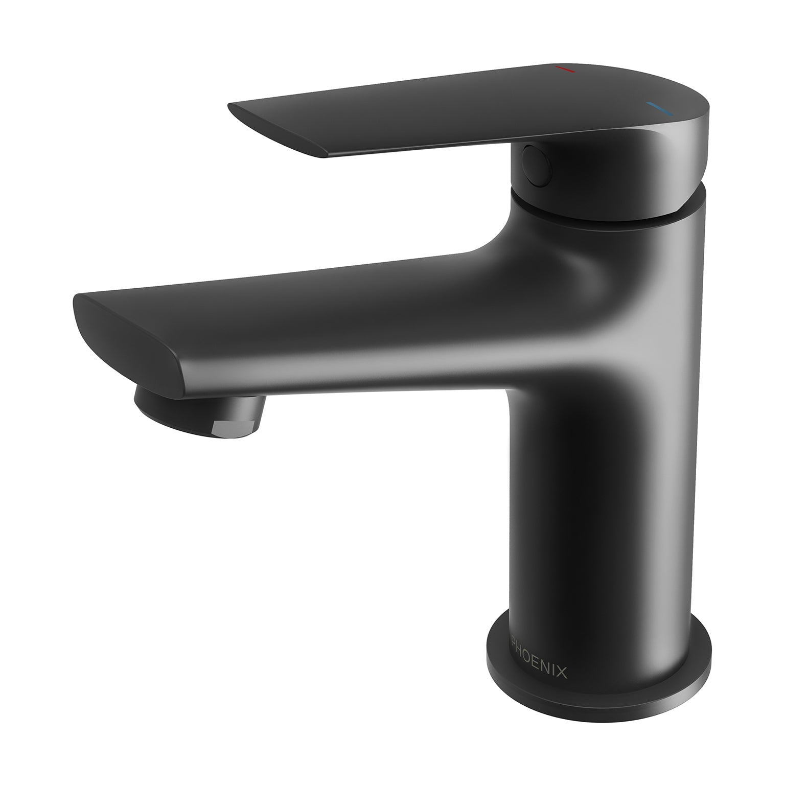 Phoenix Arlo Basin Mixer 6 Star, Matte Black