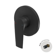 Phoenix Arlo Shower / Wall Mixer Trim Kit Only, Matte Black