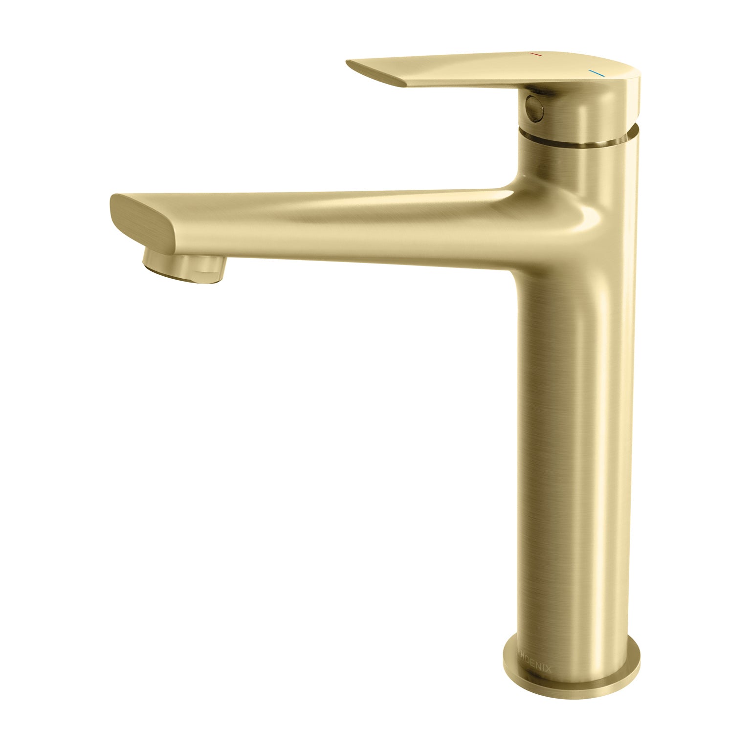 Phoenix Arlo Vessel Mixer 6 Star, Brushed Gold