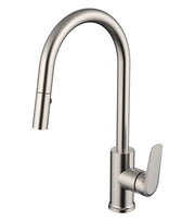 Millennium Glama Pull Out Sink Mixer, Brushed Nickel