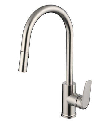 Millennium Glama Pull Out Sink Mixer, Brushed Nickel