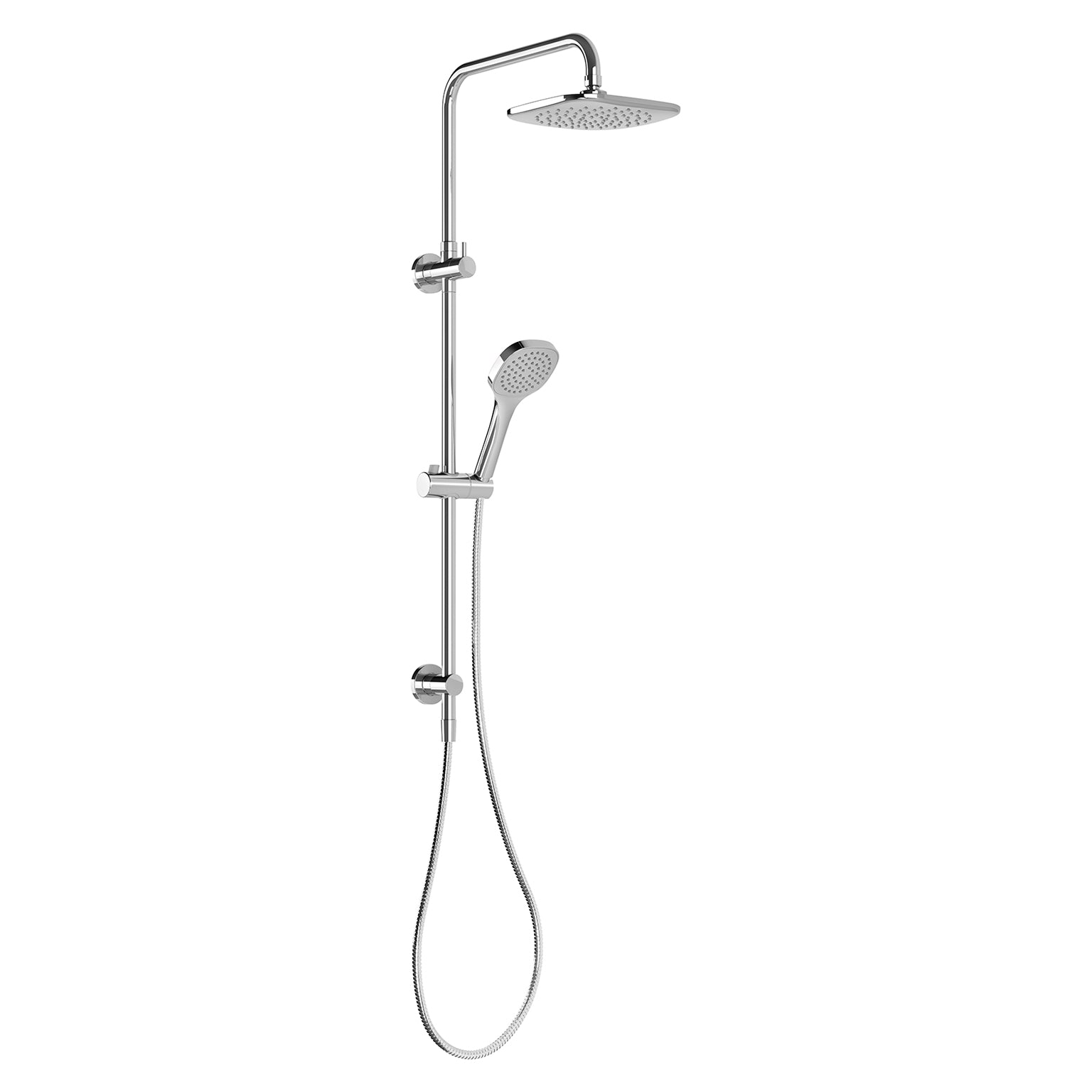 Phoenix Teva Twin Shower, Chrome
