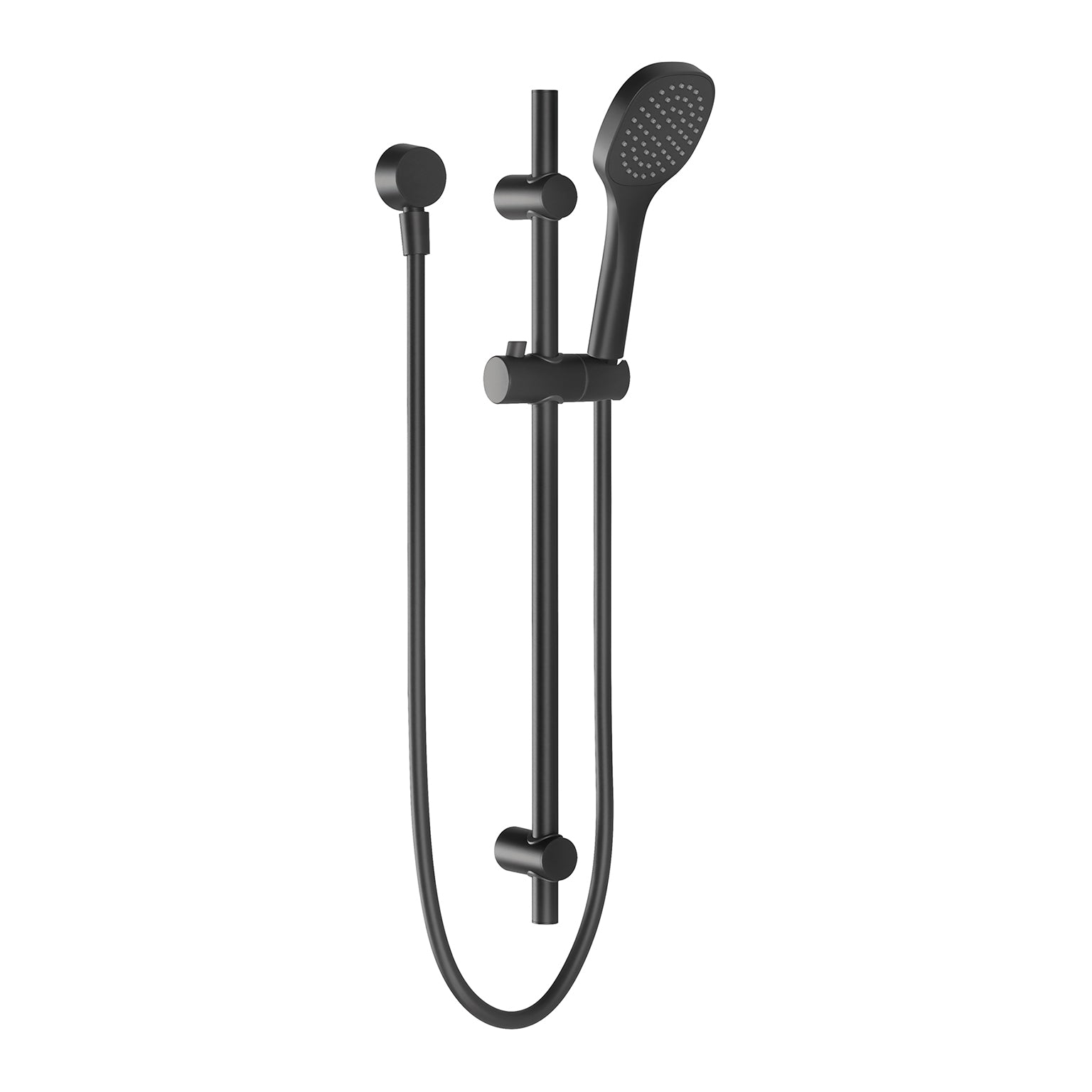Phoenix Teva Rail Shower, Matte Black