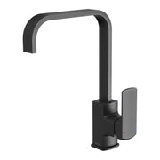 Phoenix Teva Sink Mixer 200mm Squareline, Matte Black