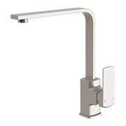 Phoenix Teva Sink Mixer 200mm 6 Star Squareline, Brushed Nickel
