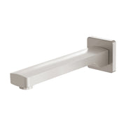 Phoenix Teva Wall Bath Outlet 200mm, Brushed Nickel