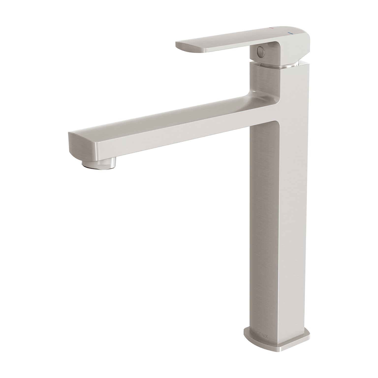 Phoenix Teva Vessel Mixer 6 star, Brushed Nickel