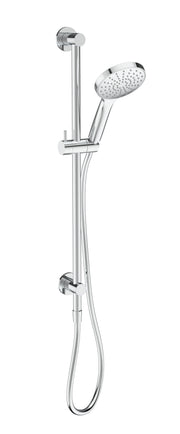Millennium Glama Top Inlet Rail Shower, Chrome