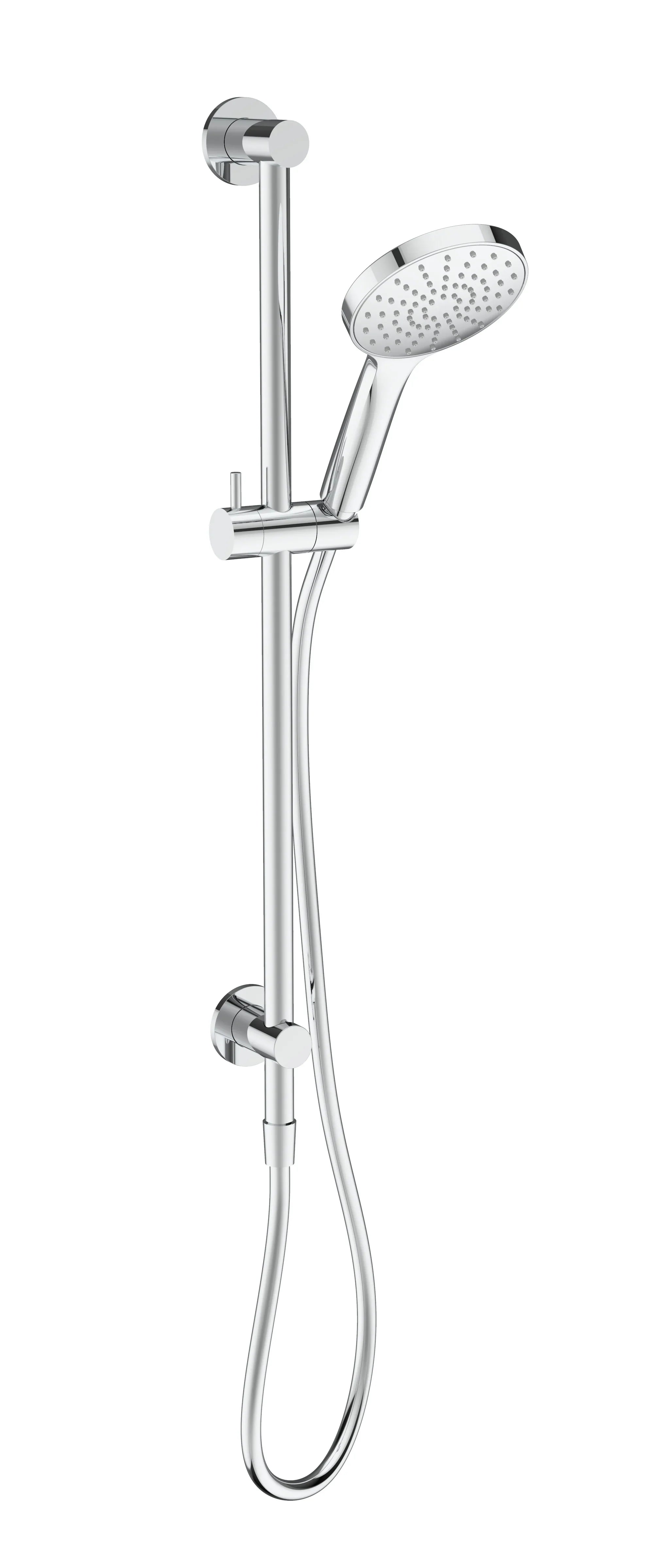 Millennium Glama Top Inlet Rail Shower, Chrome