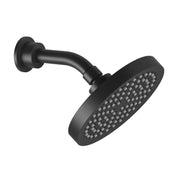 Phoenix Pina Shower Arm & 150mm Round Rose, Matte Black