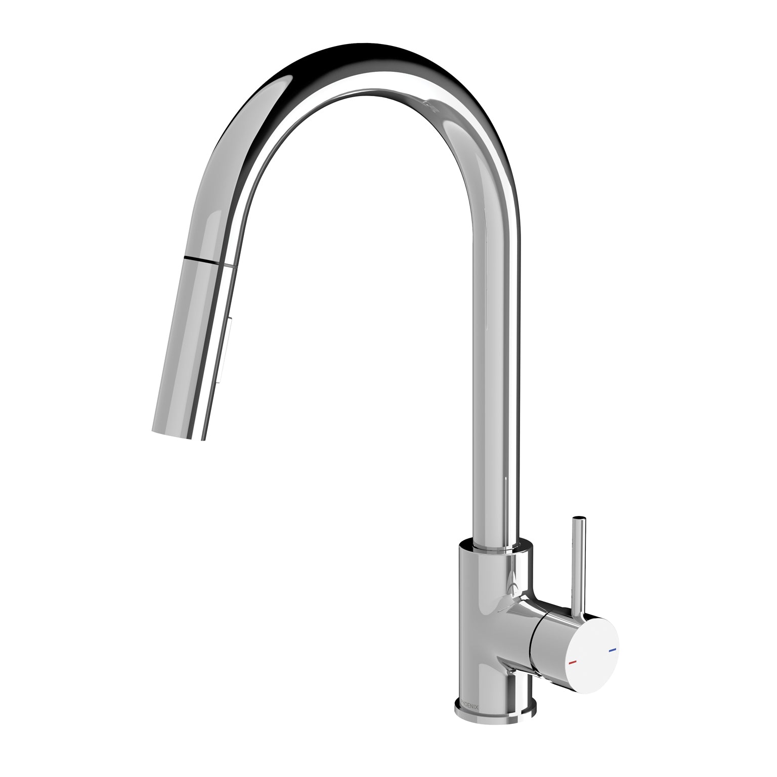 Phoenix Pina Pull Out Sink Mixer 230mm, Chrome