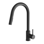 Phoenix Pina Pull Out Sink Mixer 230mm, Matte Black