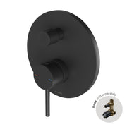 Phoenix Pina Shower / Bath Diverter Mixer Trim Kit Only, Matte Black