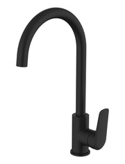 Millennium Glama Gooseneck Sink Mixer, Matte Black