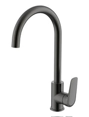 Millennium Glama Gooseneck Sink Mixer, Gun Metal