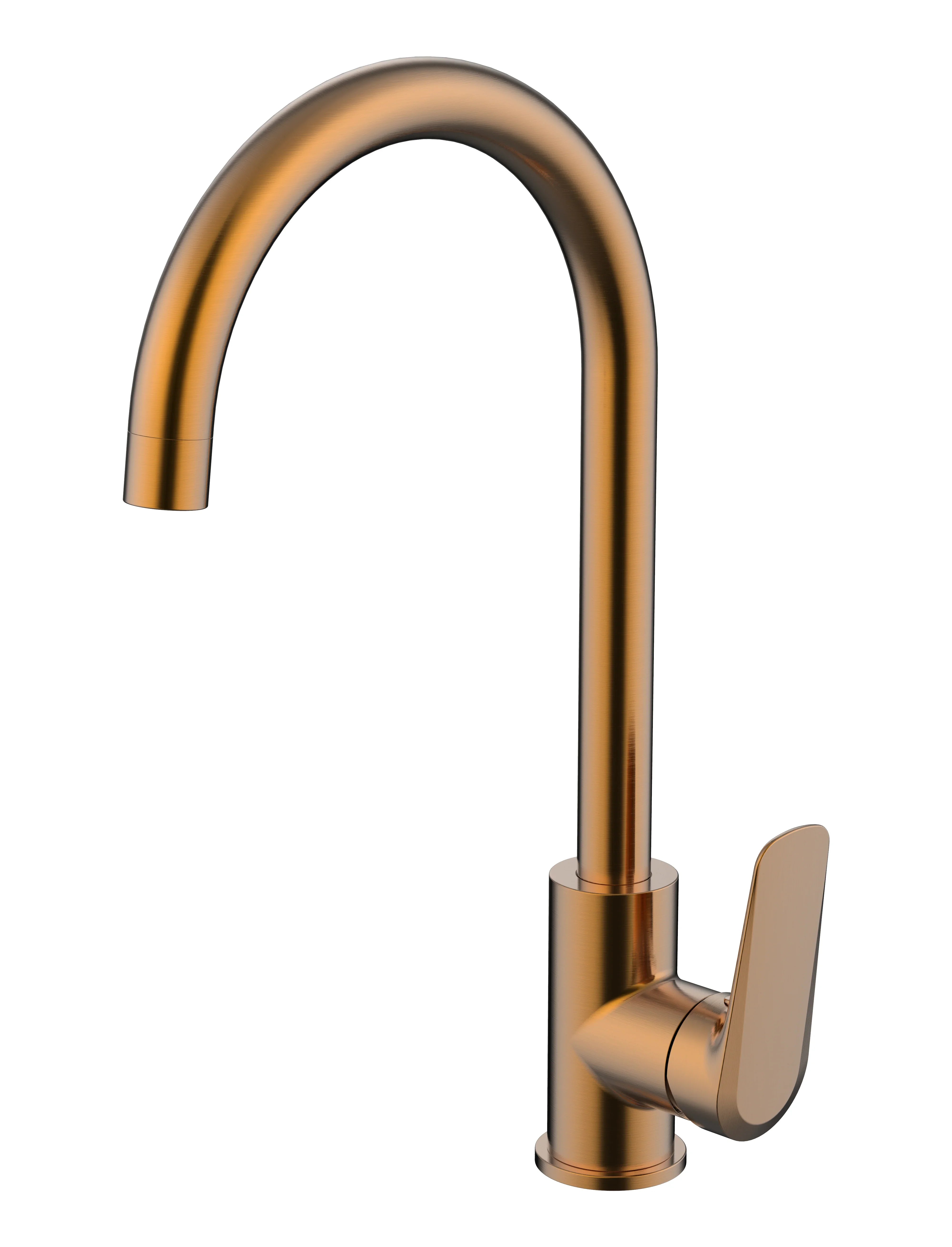 Millennium Glama Gooseneck Sink Mixer, Rosa