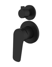 Millennium Glama Diverter Trim Kit Solid Plates, Matte Black