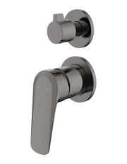 Millennium Glama Diverter Trim Kit Solid Plates, Gun Metal