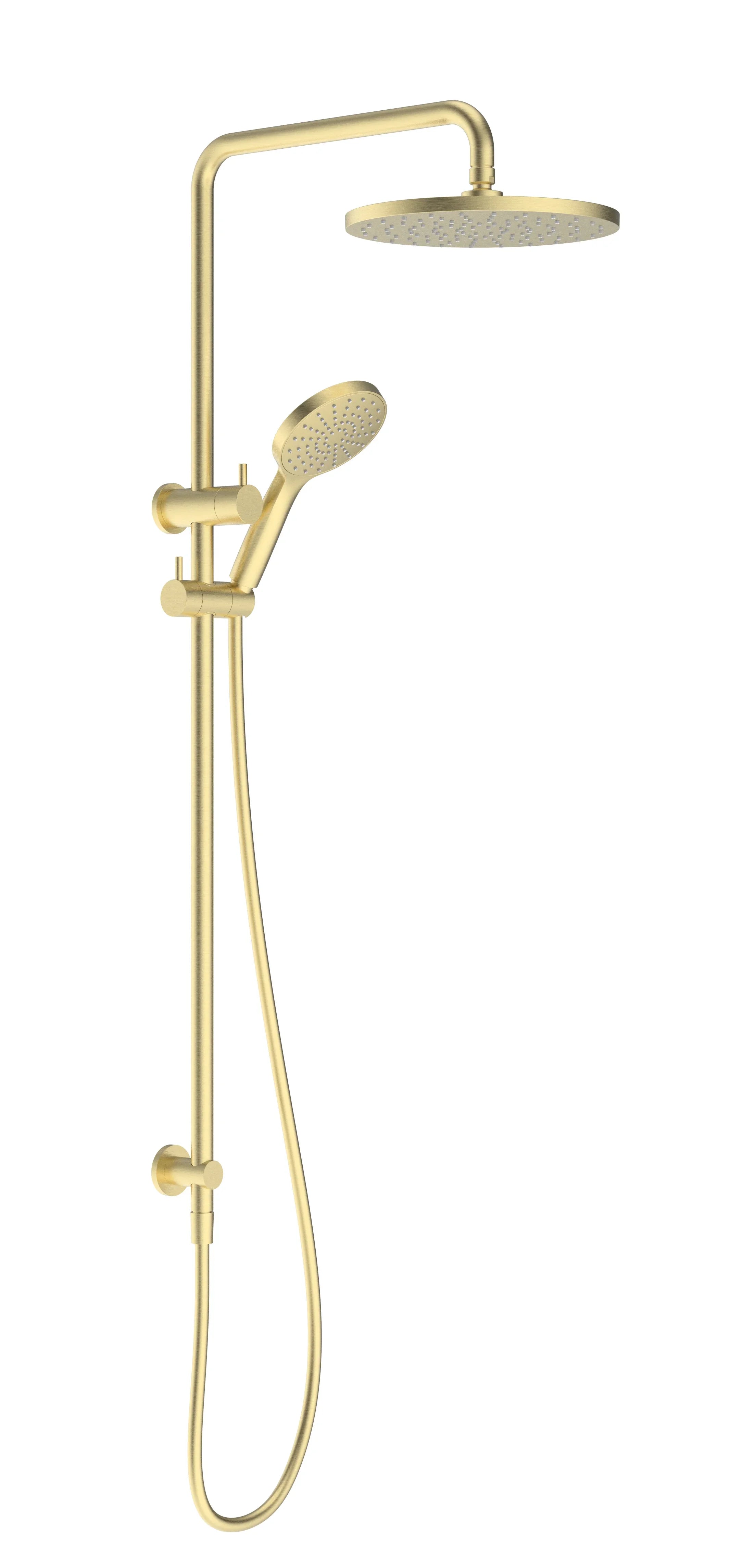 Millennium Glama Combination Shower, Modern Brass