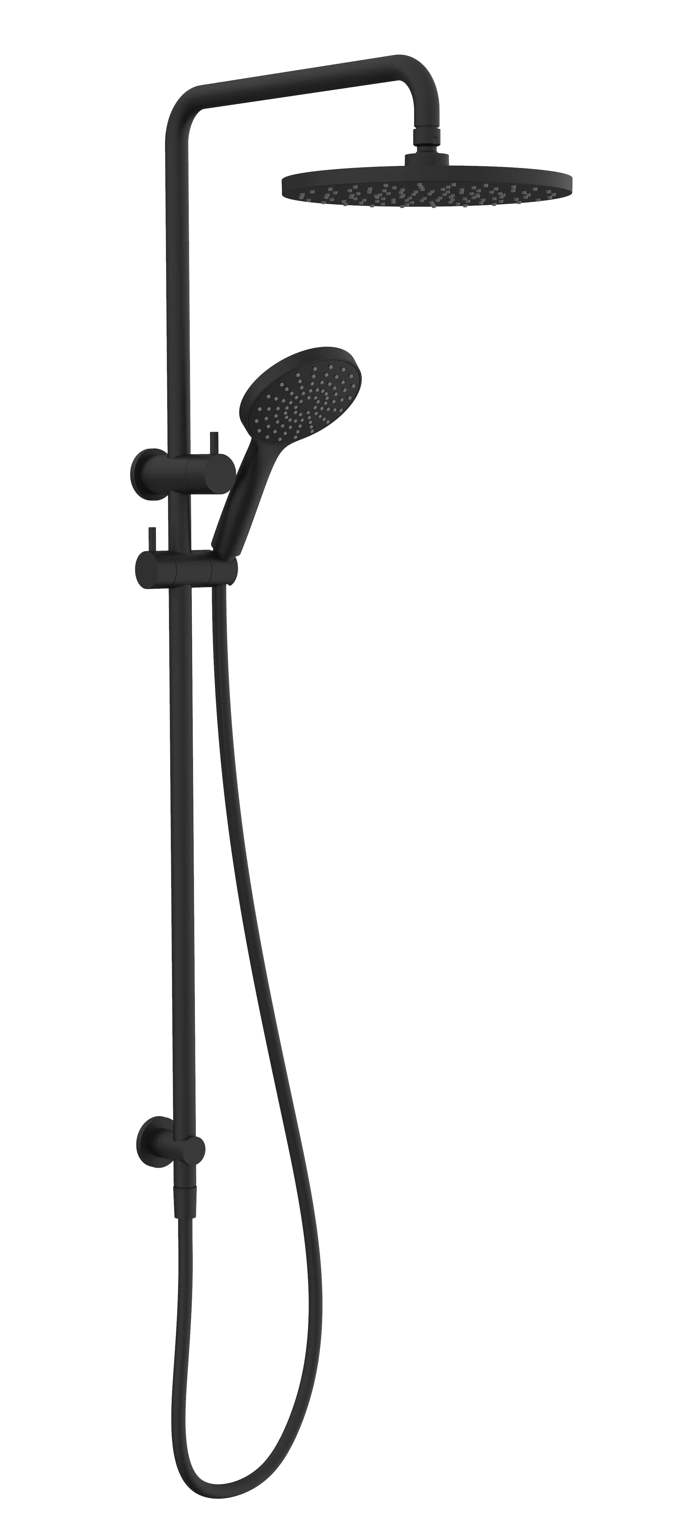 Millennium Glama Combination Shower, Matte Black