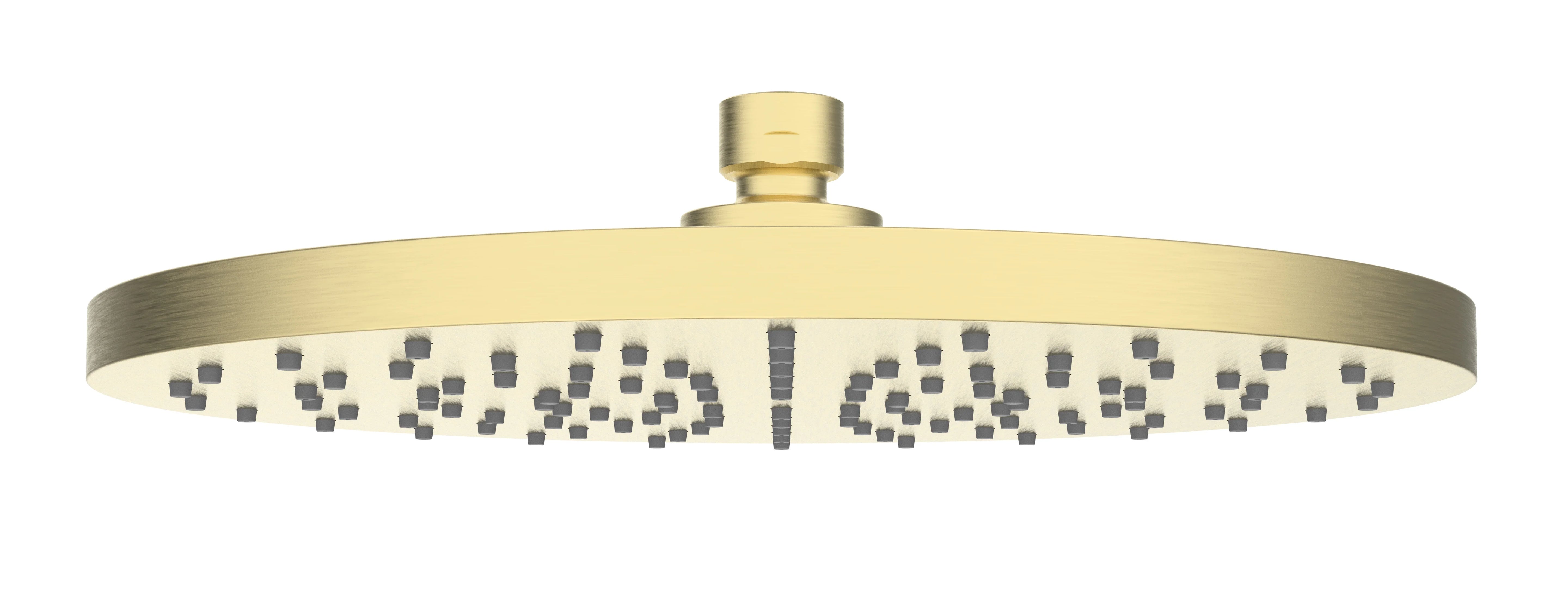Millennium Glama 250mm Shower Rose, Modern Brass