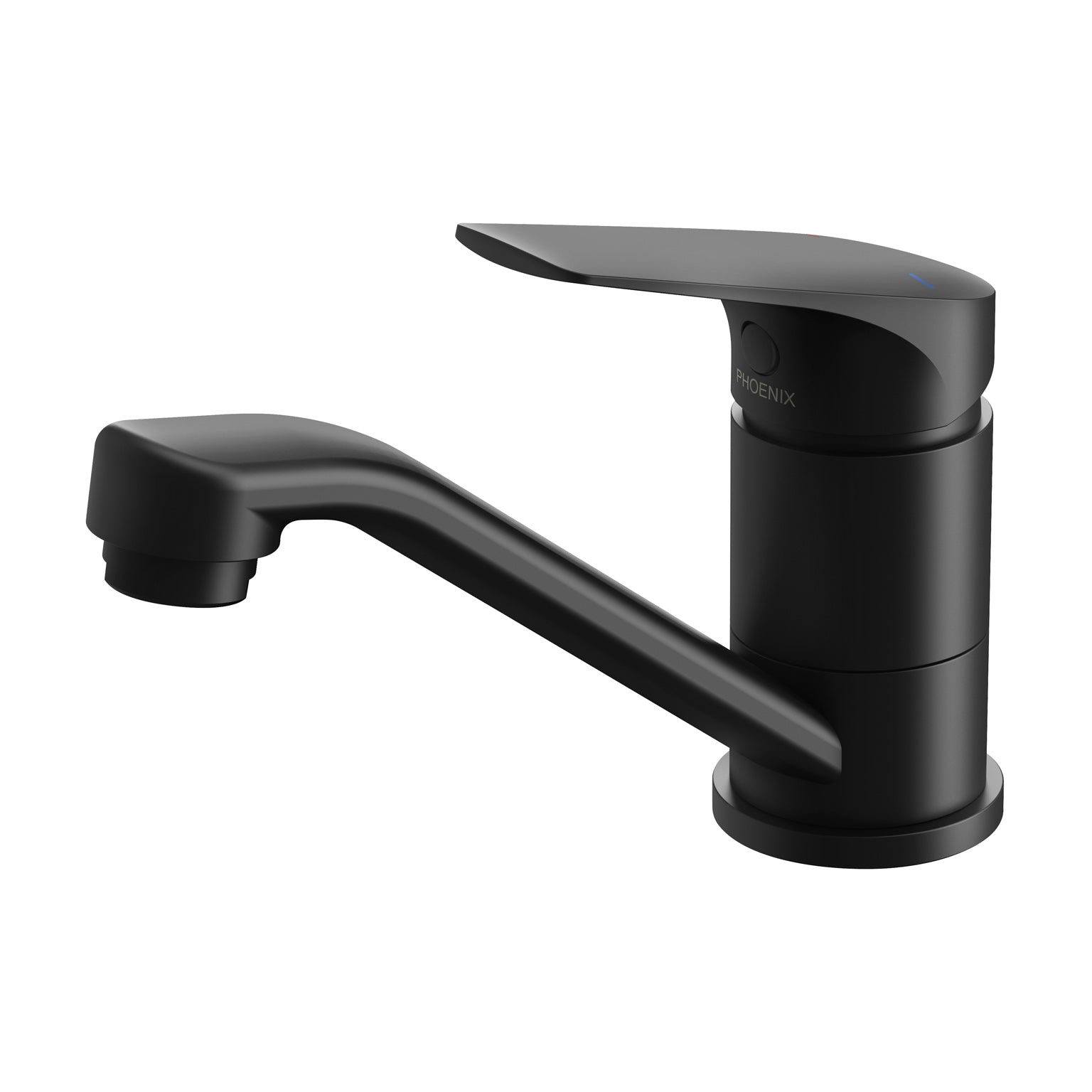 Phoenix Ivy MKII Swivel Basin Mixer, Matte Black