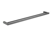 Millennium Glama 800mm Double Towel Rail, Gun Metal