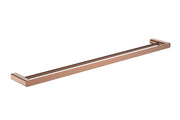 Millennium Glama 800mm Double Towel Rail, Rosa