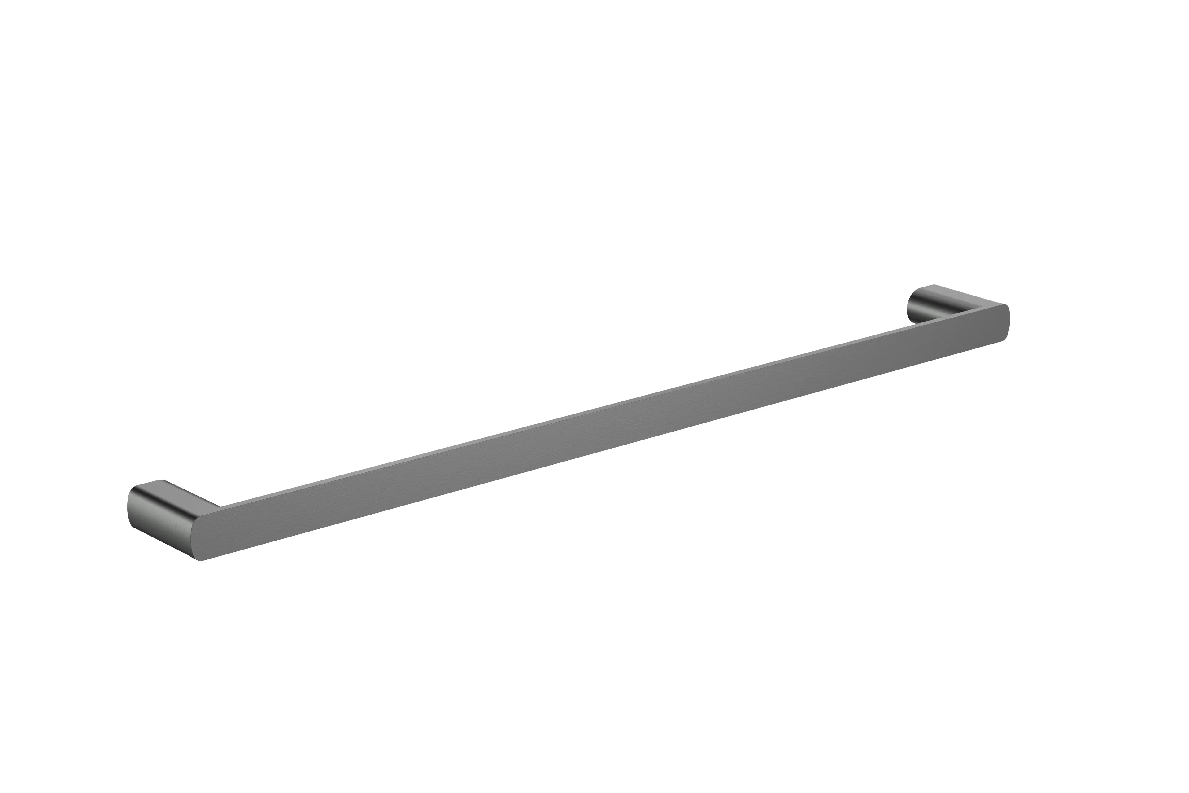 Millennium Glama 600mm Single Towel Rail, Gun Metal
