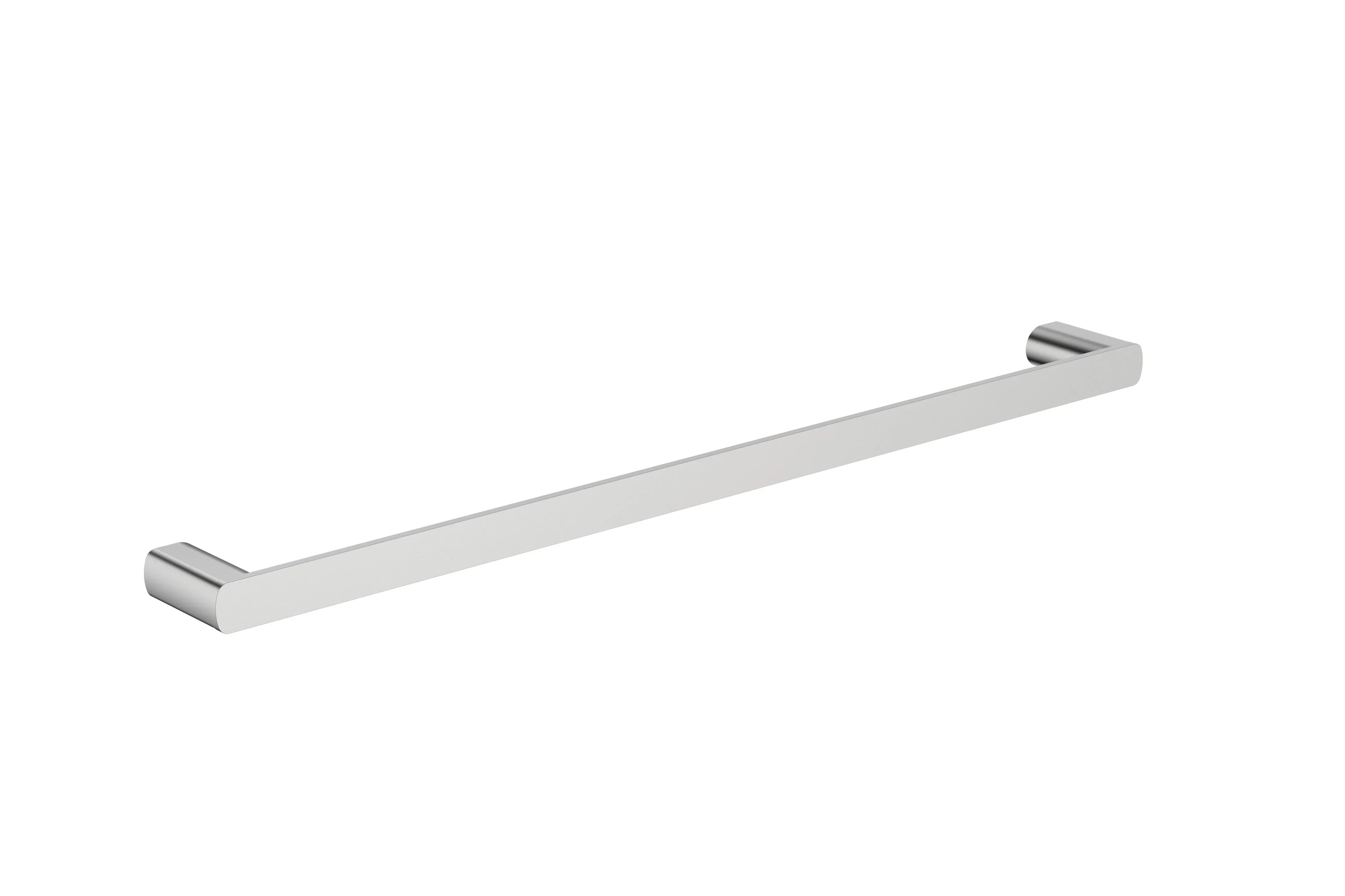 Millennium Glama 600mm Single Towel Rail, Brushed Nickel