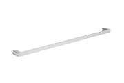 Millennium Glama 800mm Single Towel Rail, Brushed Nickel