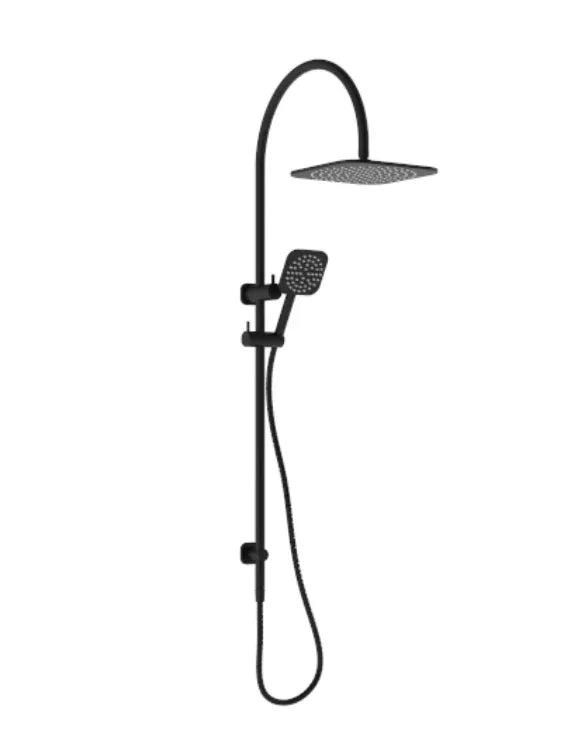 Millennium Jenex 250mm Combination Shower, Matte Black