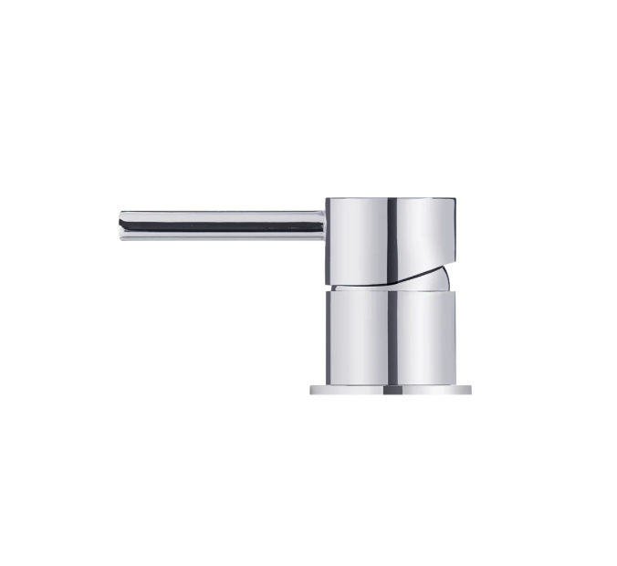 Meir Round Deck Mounted Mixer, Polished Chrome